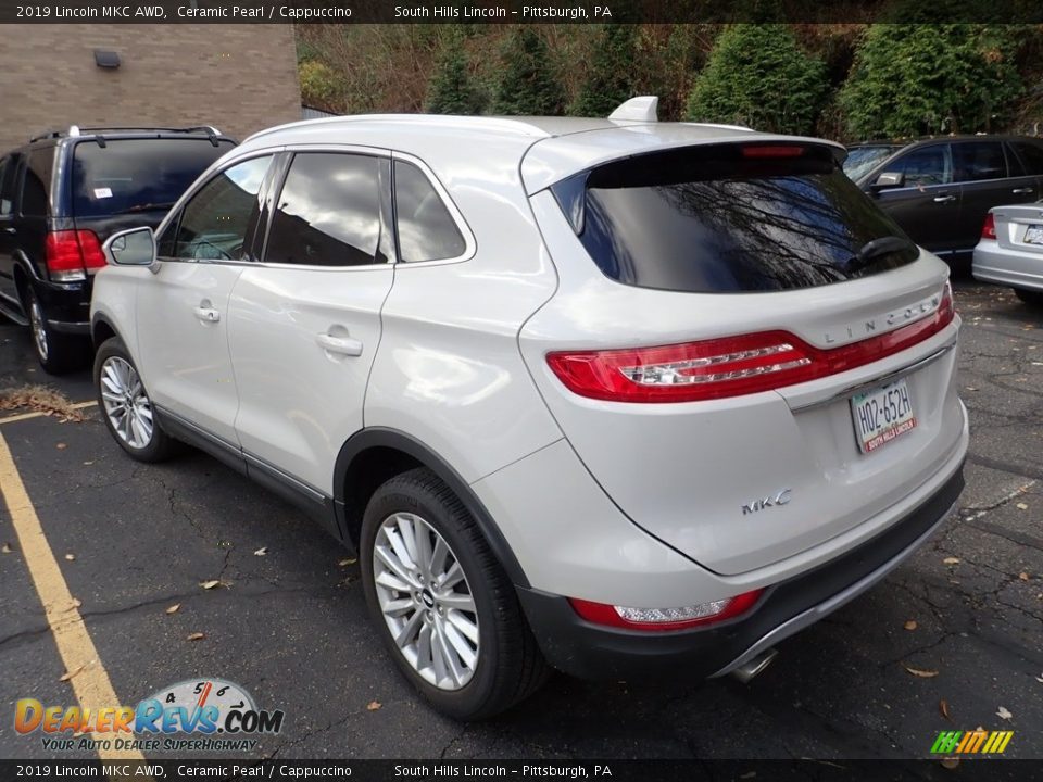 2019 Lincoln MKC AWD Ceramic Pearl / Cappuccino Photo #2