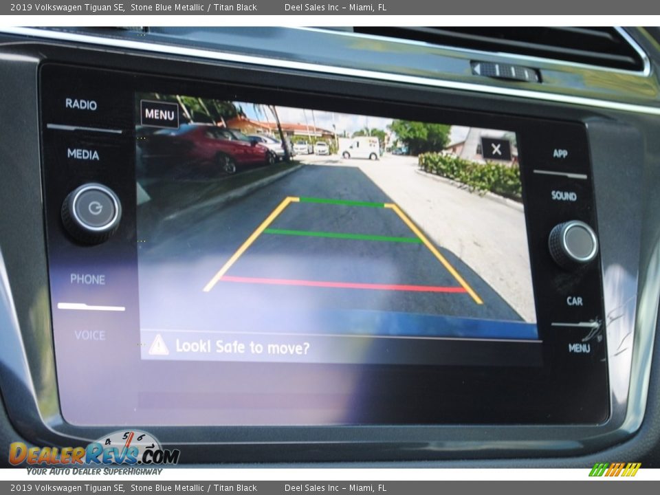 2019 Volkswagen Tiguan SE Stone Blue Metallic / Titan Black Photo #16