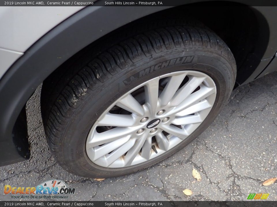 2019 Lincoln MKC AWD Ceramic Pearl / Cappuccino Photo #5