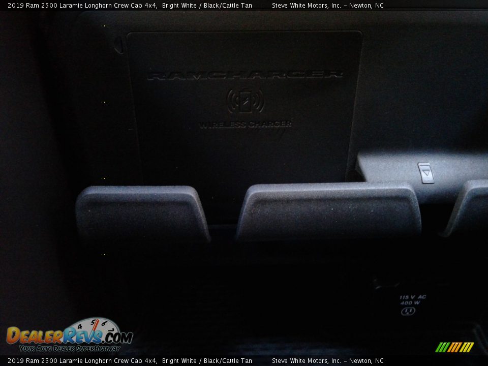 2019 Ram 2500 Laramie Longhorn Crew Cab 4x4 Bright White / Black/Cattle Tan Photo #29