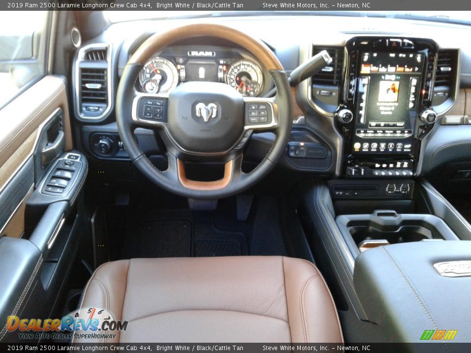 Dashboard of 2019 Ram 2500 Laramie Longhorn Crew Cab 4x4 Photo #32