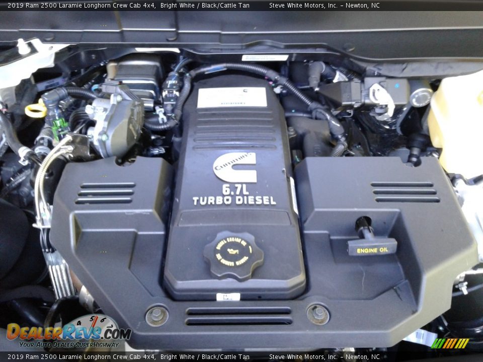 2019 Ram 2500 Laramie Longhorn Crew Cab 4x4 6.7 Liter OHV 24-Valve Cummins Turbo-Diesel Inline 6 Cylinder Engine Photo #35