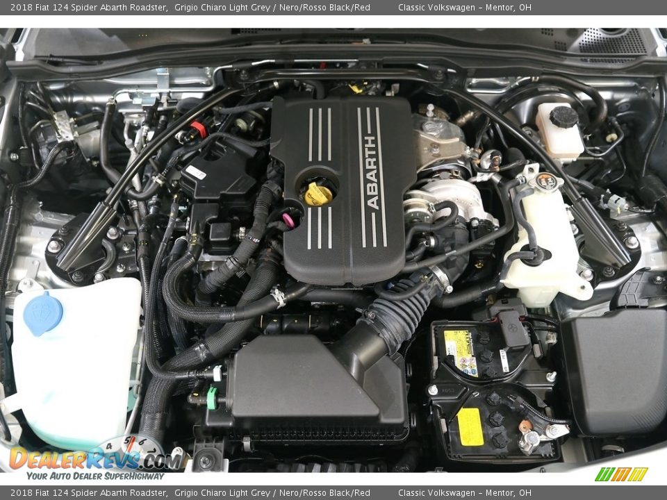 2018 Fiat 124 Spider Abarth Roadster 1.4 Liter Turbocharged SOHC 16-Valve MultiAir 4 Cylinder Engine Photo #27