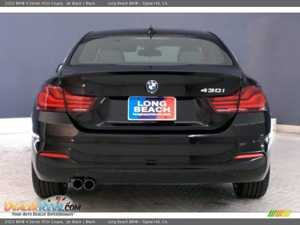 2020 BMW 4 Series 430i Coupe Jet Black / Black Photo #3