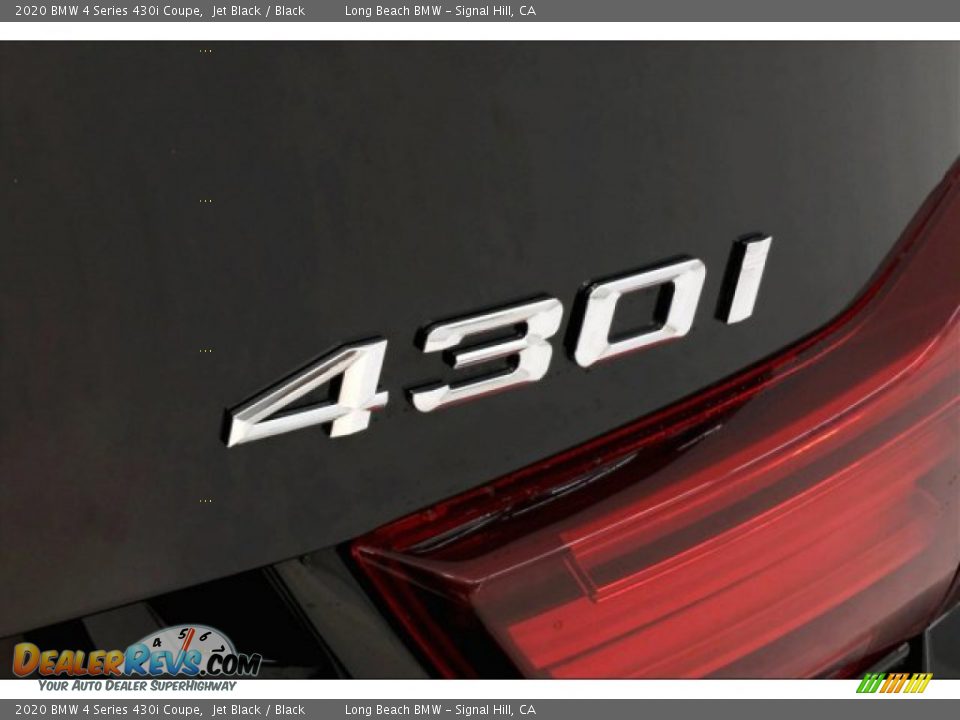2020 BMW 4 Series 430i Coupe Jet Black / Black Photo #7