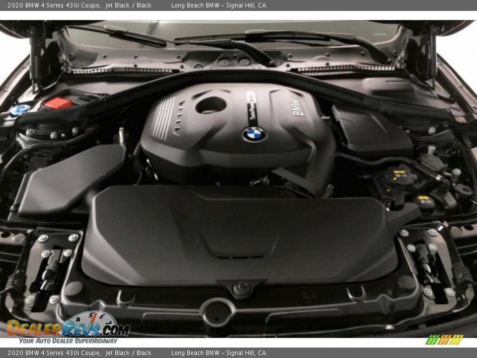 2020 BMW 4 Series 430i Coupe Jet Black / Black Photo #9