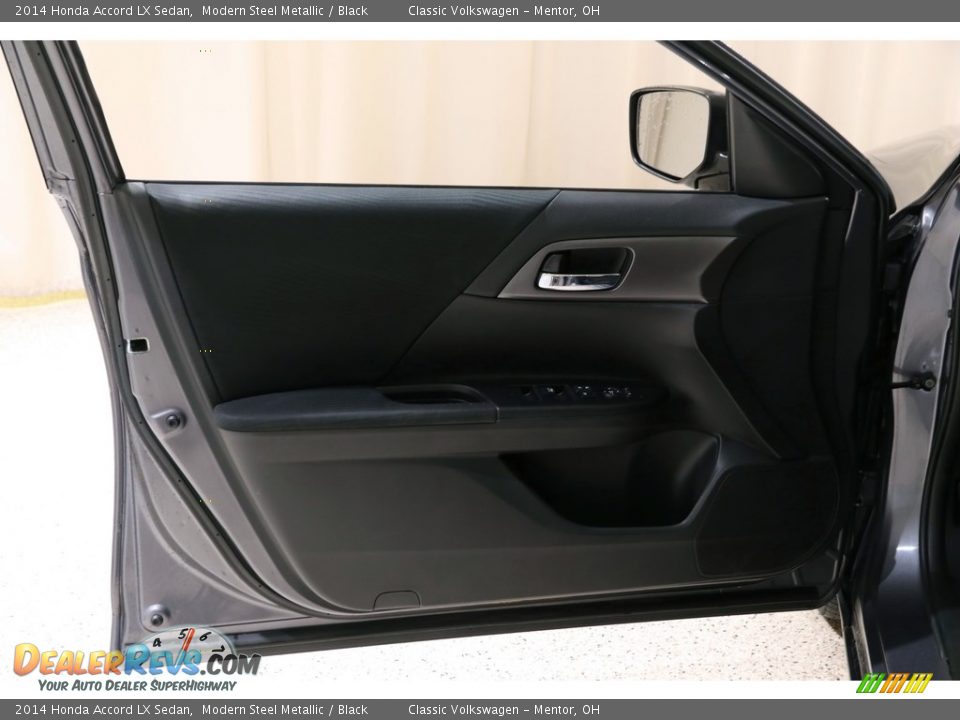 2014 Honda Accord LX Sedan Modern Steel Metallic / Black Photo #4
