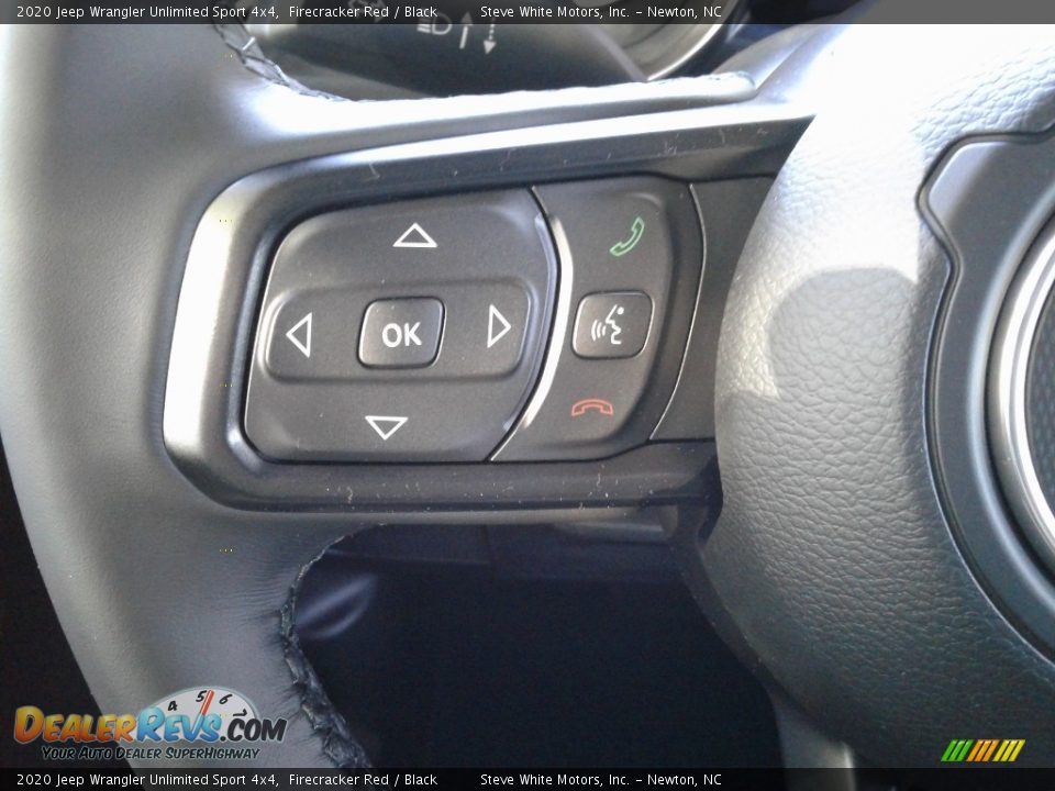 2020 Jeep Wrangler Unlimited Sport 4x4 Firecracker Red / Black Photo #16