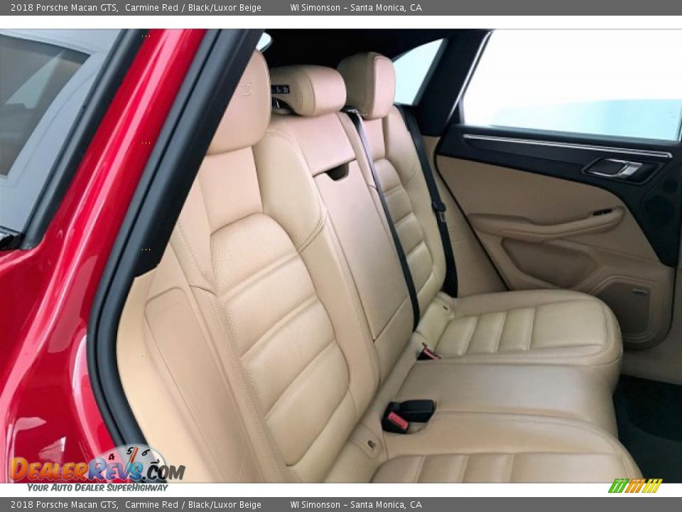 Rear Seat of 2018 Porsche Macan GTS Photo #13