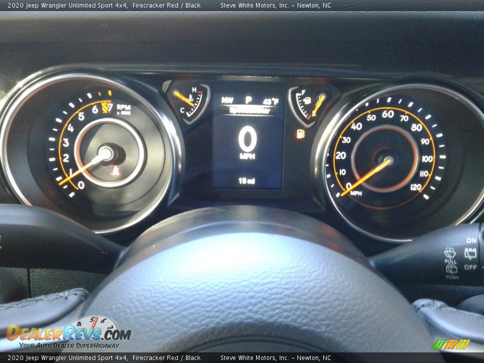2020 Jeep Wrangler Unlimited Sport 4x4 Firecracker Red / Black Photo #18