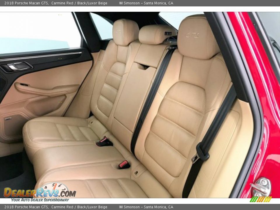 Rear Seat of 2018 Porsche Macan GTS Photo #15