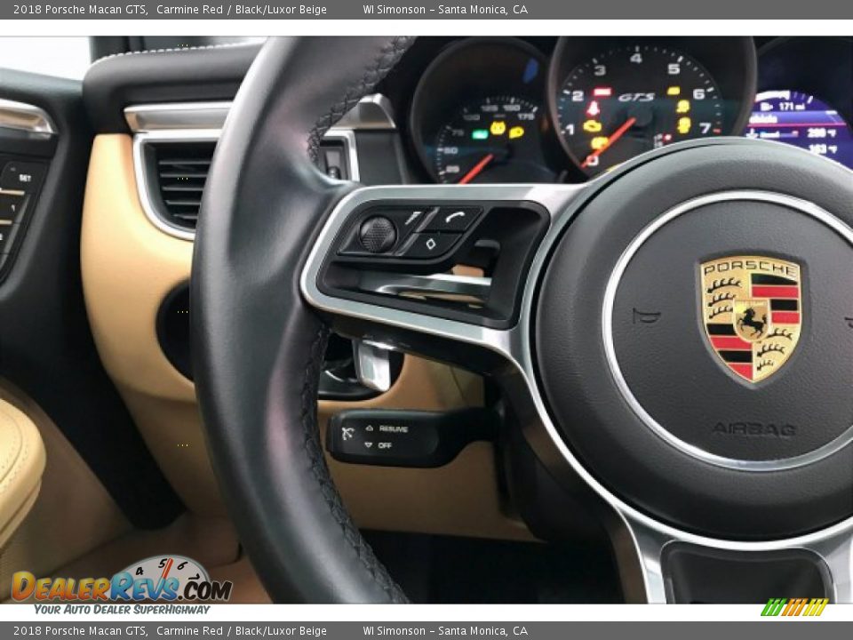 2018 Porsche Macan GTS Steering Wheel Photo #18
