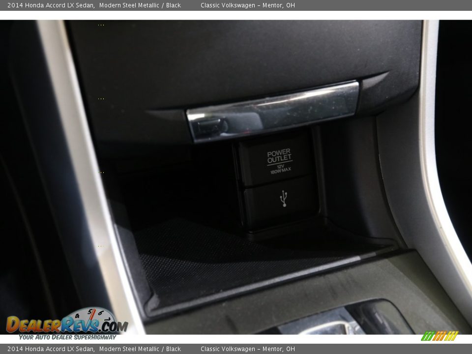 2014 Honda Accord LX Sedan Modern Steel Metallic / Black Photo #15