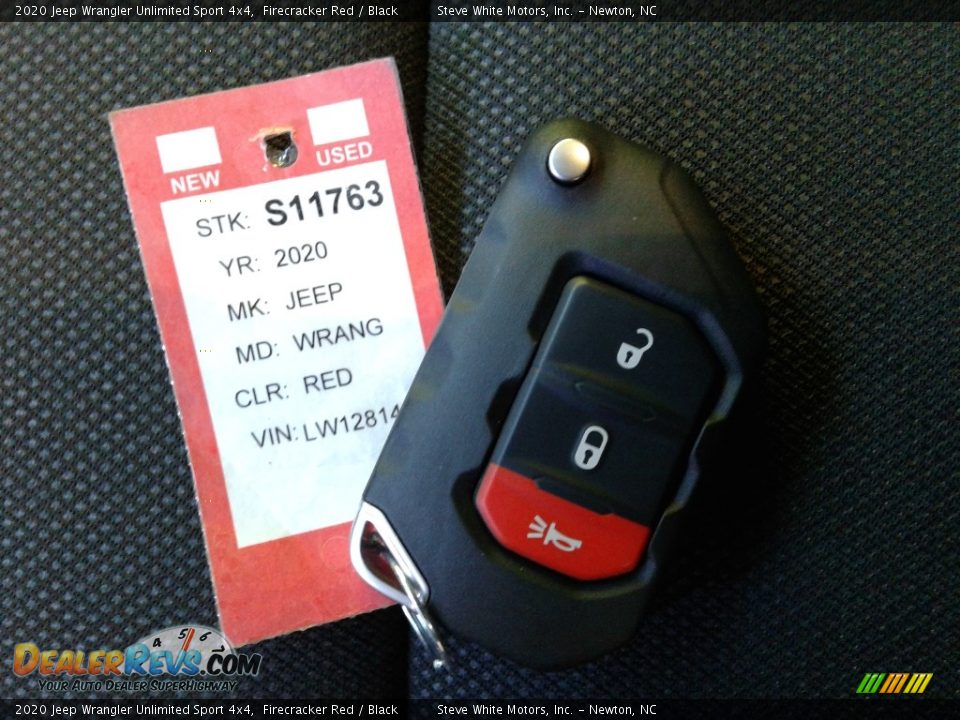 2020 Jeep Wrangler Unlimited Sport 4x4 Firecracker Red / Black Photo #25