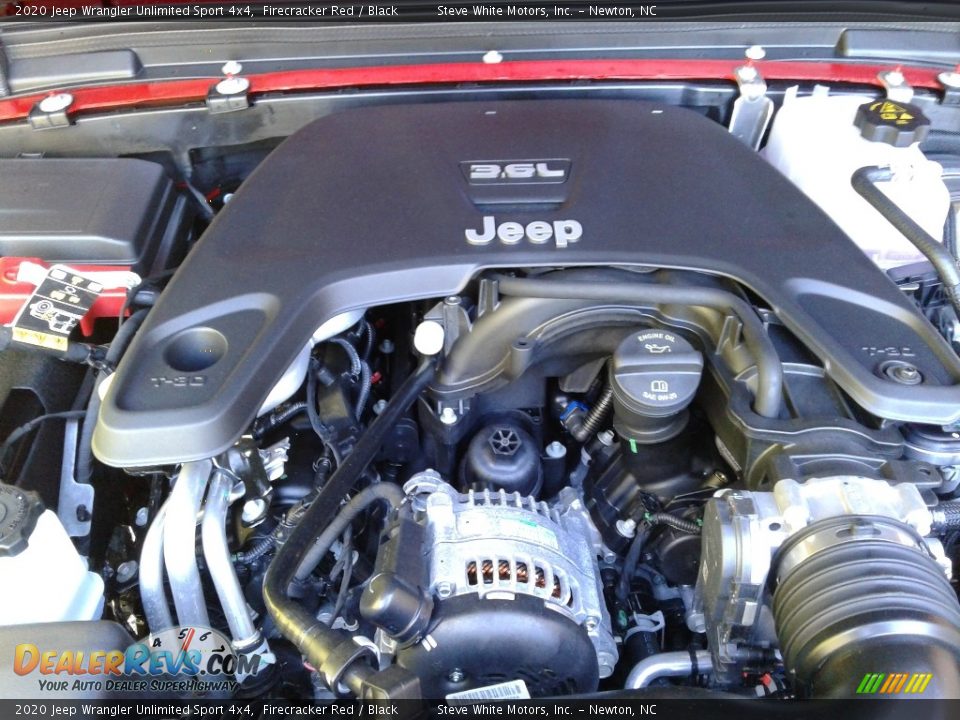 2020 Jeep Wrangler Unlimited Sport 4x4 Firecracker Red / Black Photo #26