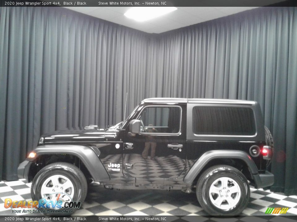 2020 Jeep Wrangler Sport 4x4 Black / Black Photo #1