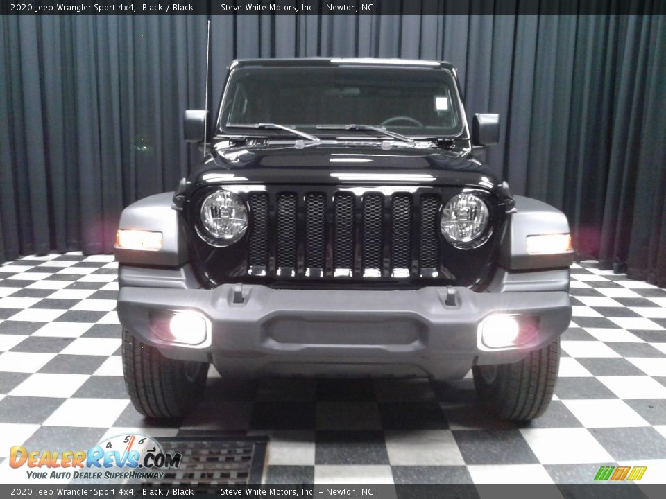 2020 Jeep Wrangler Sport 4x4 Black / Black Photo #3