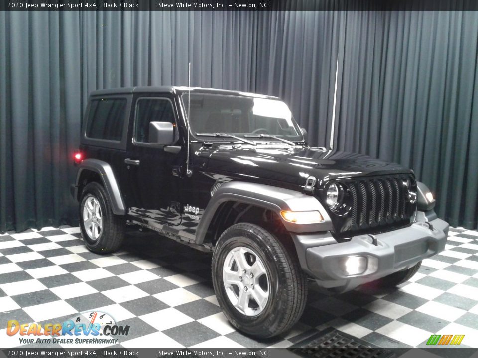 2020 Jeep Wrangler Sport 4x4 Black / Black Photo #4