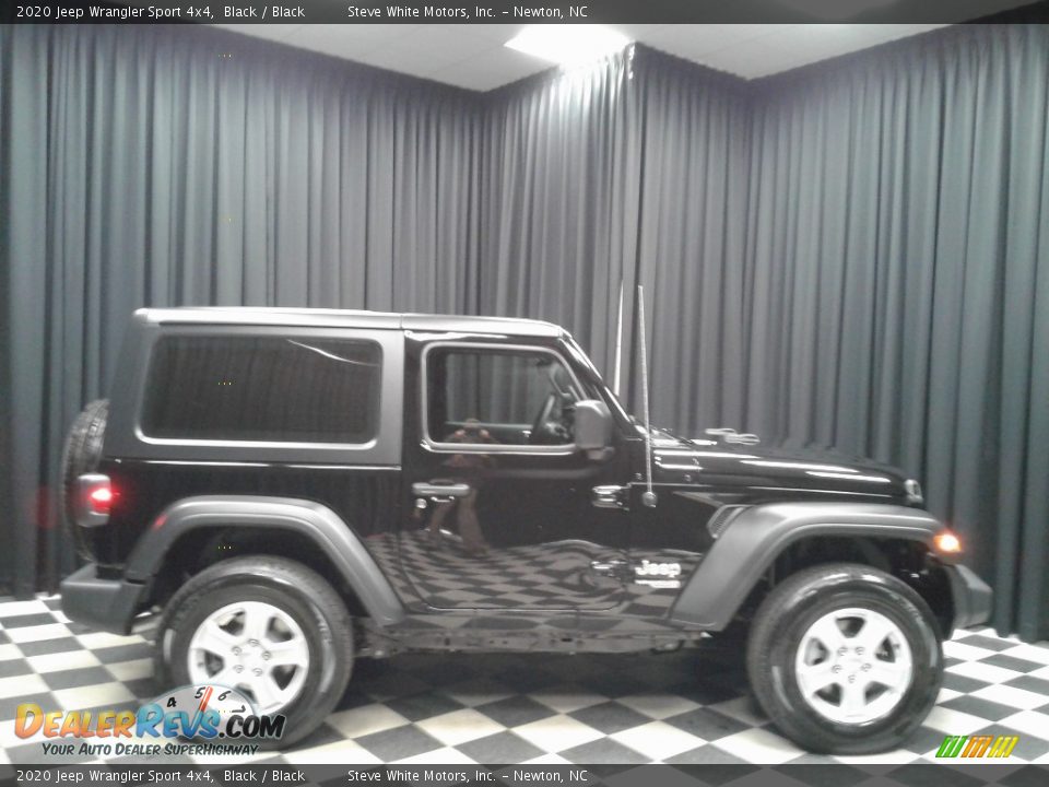 2020 Jeep Wrangler Sport 4x4 Black / Black Photo #5