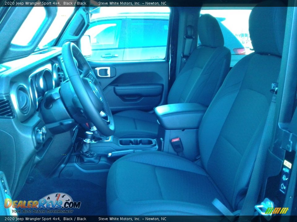 2020 Jeep Wrangler Sport 4x4 Black / Black Photo #10