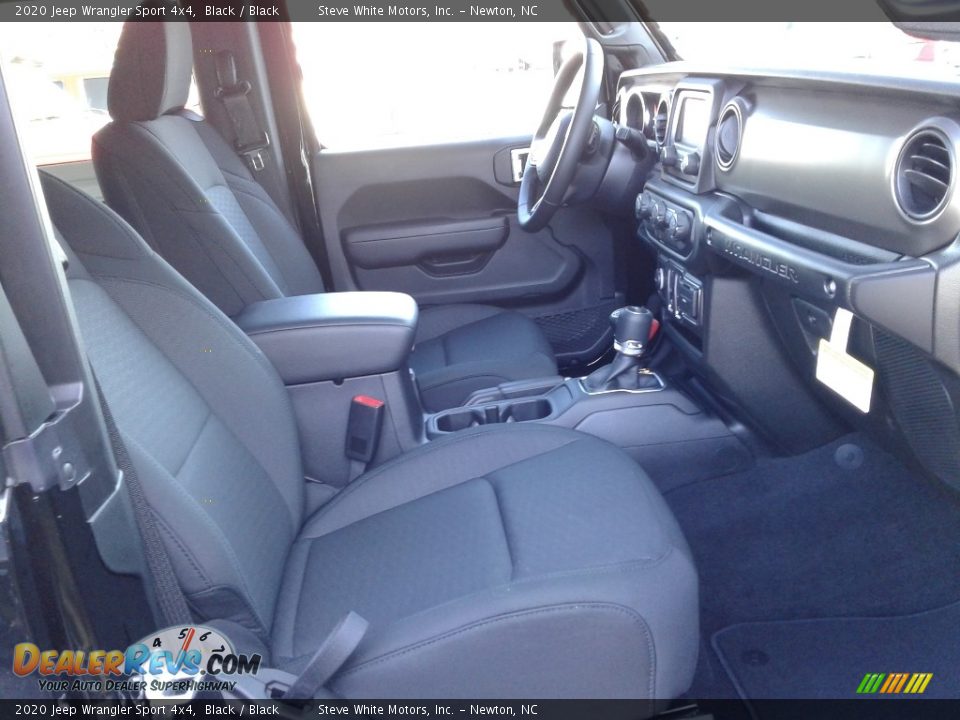 2020 Jeep Wrangler Sport 4x4 Black / Black Photo #14