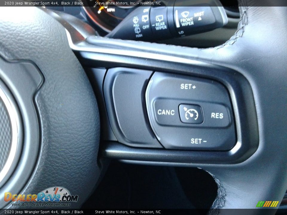 2020 Jeep Wrangler Sport 4x4 Black / Black Photo #17