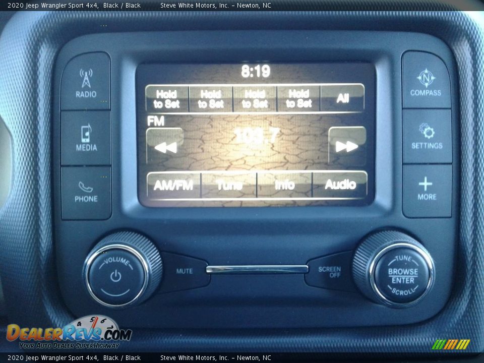 2020 Jeep Wrangler Sport 4x4 Black / Black Photo #20
