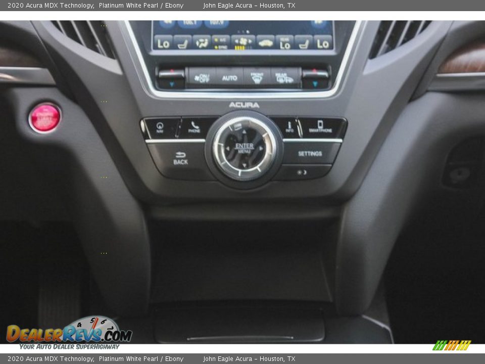 2020 Acura MDX Technology Platinum White Pearl / Ebony Photo #32