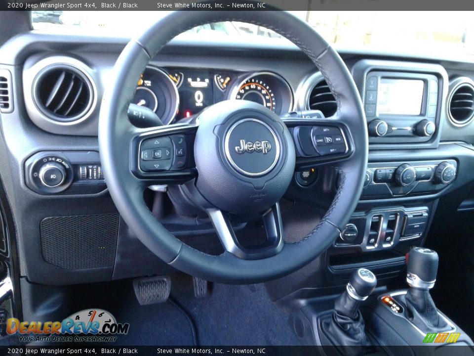 2020 Jeep Wrangler Sport 4x4 Black / Black Photo #24