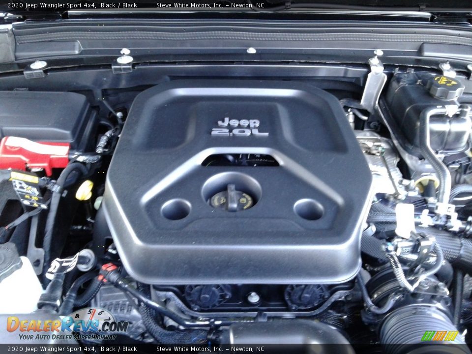 2020 Jeep Wrangler Sport 4x4 Black / Black Photo #26