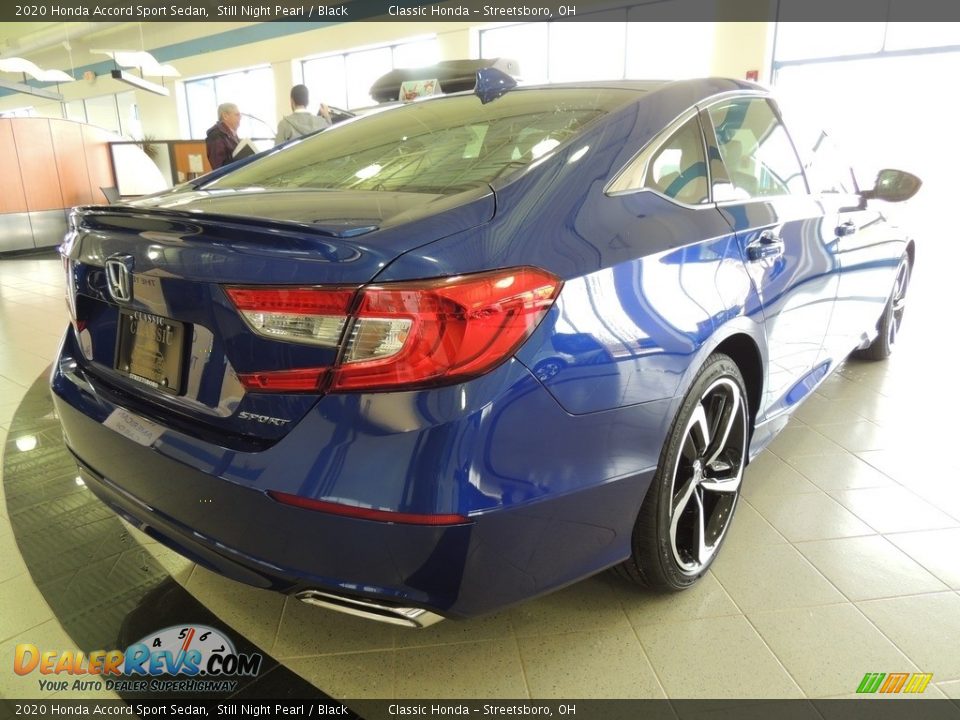 2020 Honda Accord Sport Sedan Still Night Pearl / Black Photo #5