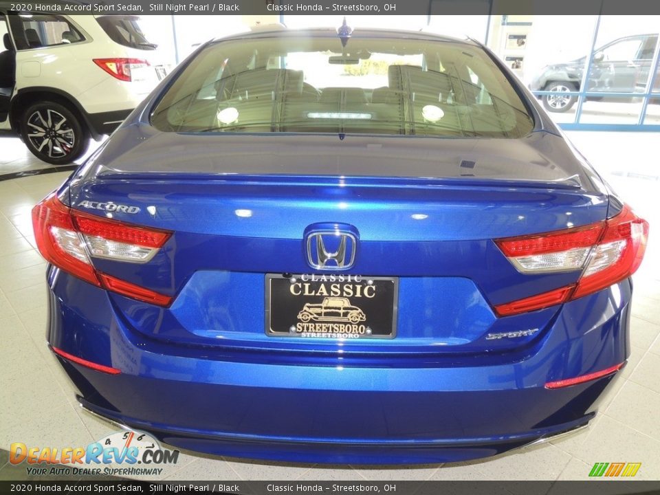 2020 Honda Accord Sport Sedan Still Night Pearl / Black Photo #6