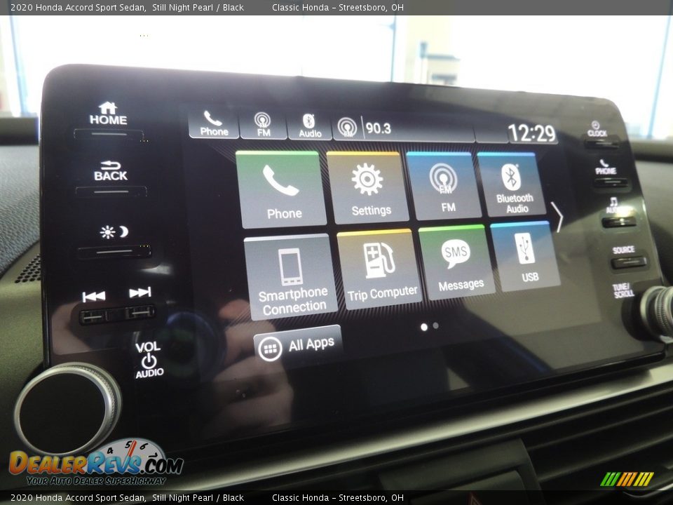 2020 Honda Accord Sport Sedan Still Night Pearl / Black Photo #15