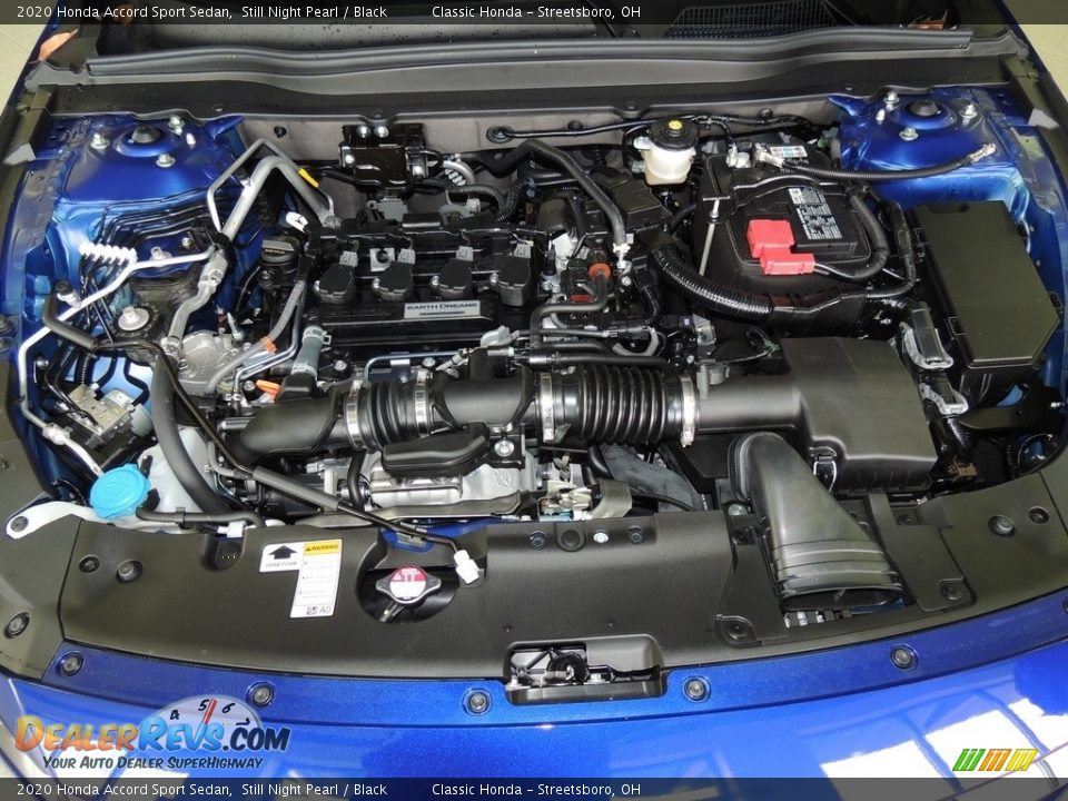 2020 Honda Accord Sport Sedan Still Night Pearl / Black Photo #21