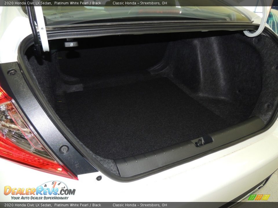 2020 Honda Civic LX Sedan Platinum White Pearl / Black Photo #17