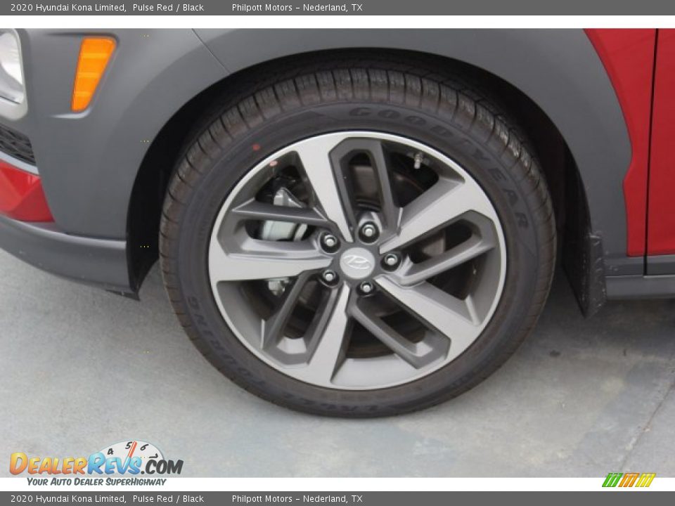 2020 Hyundai Kona Limited Pulse Red / Black Photo #5