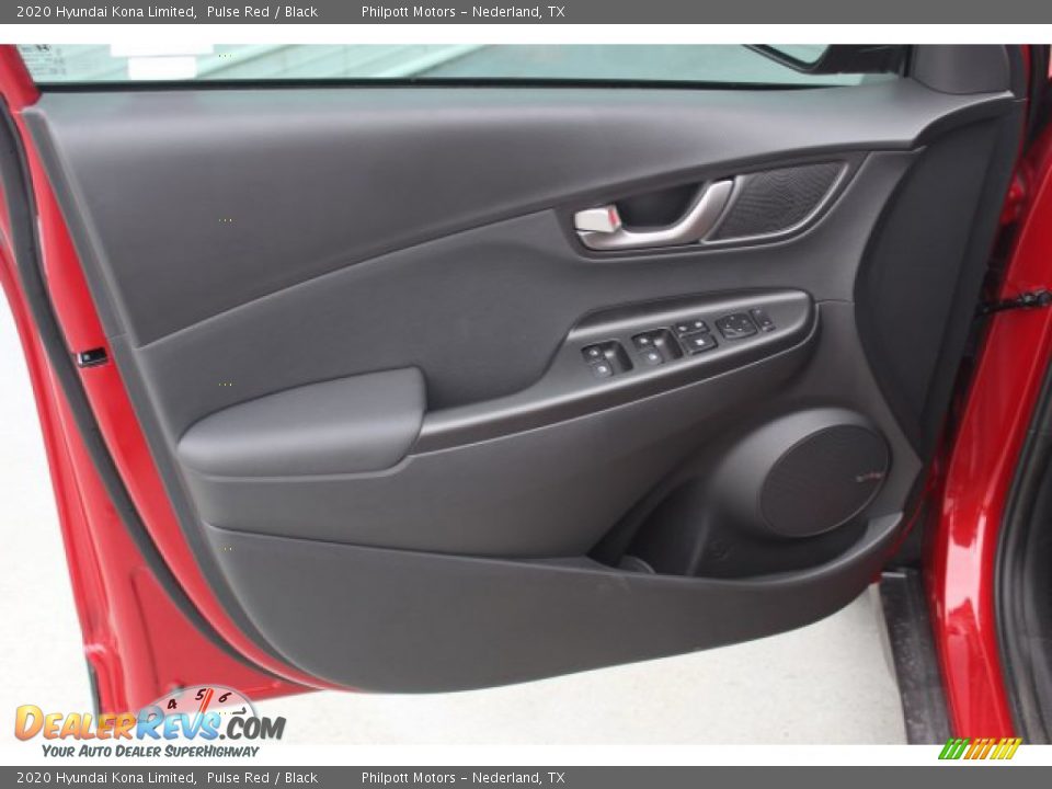 2020 Hyundai Kona Limited Pulse Red / Black Photo #9