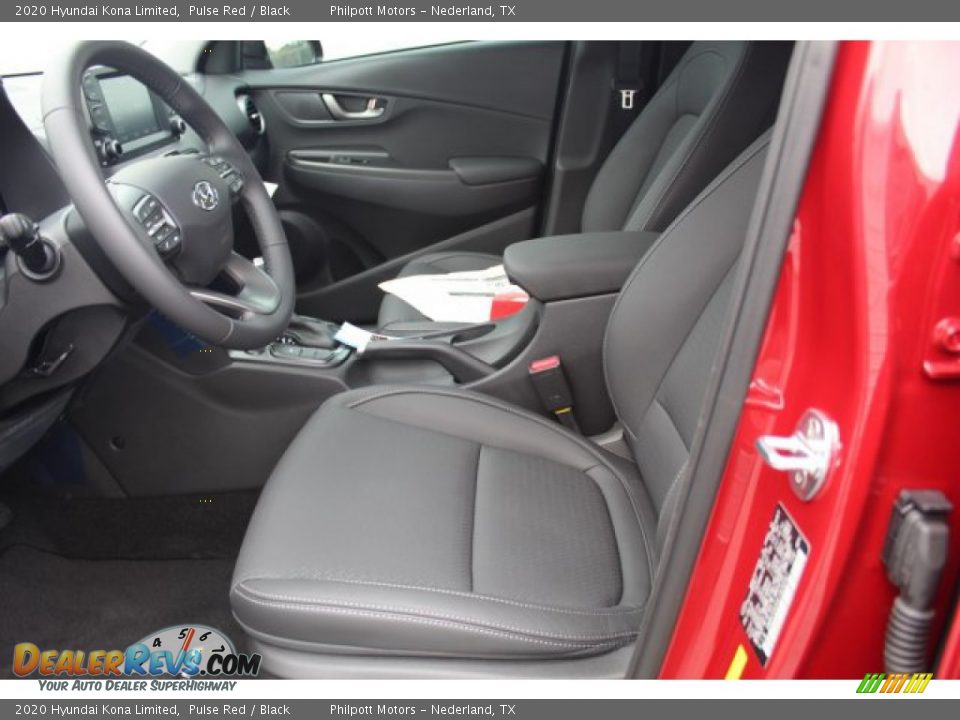 2020 Hyundai Kona Limited Pulse Red / Black Photo #10