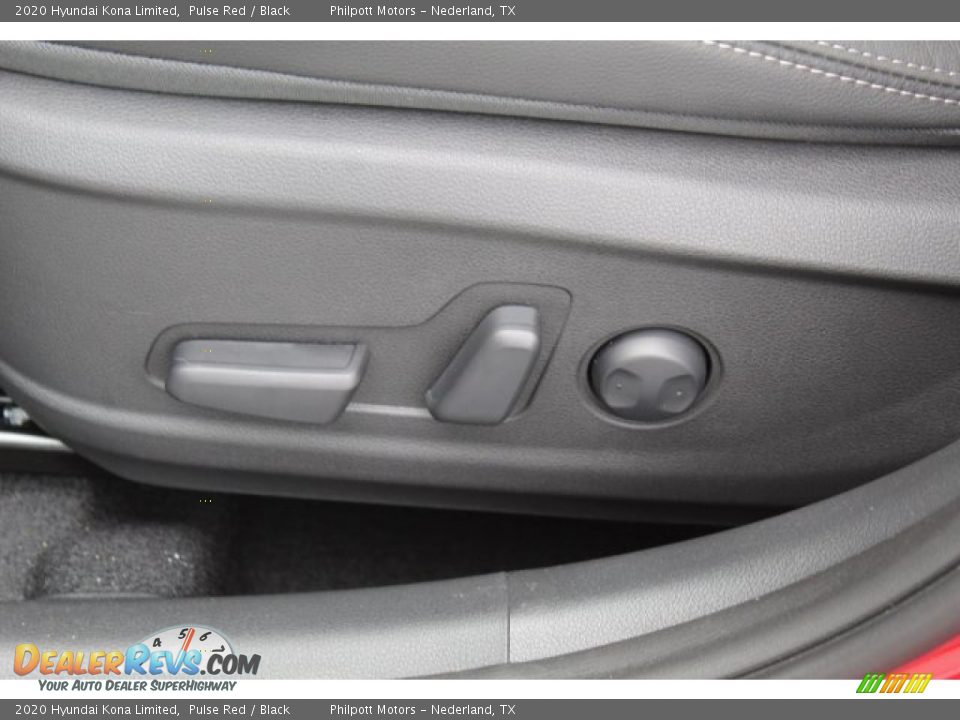 2020 Hyundai Kona Limited Pulse Red / Black Photo #11
