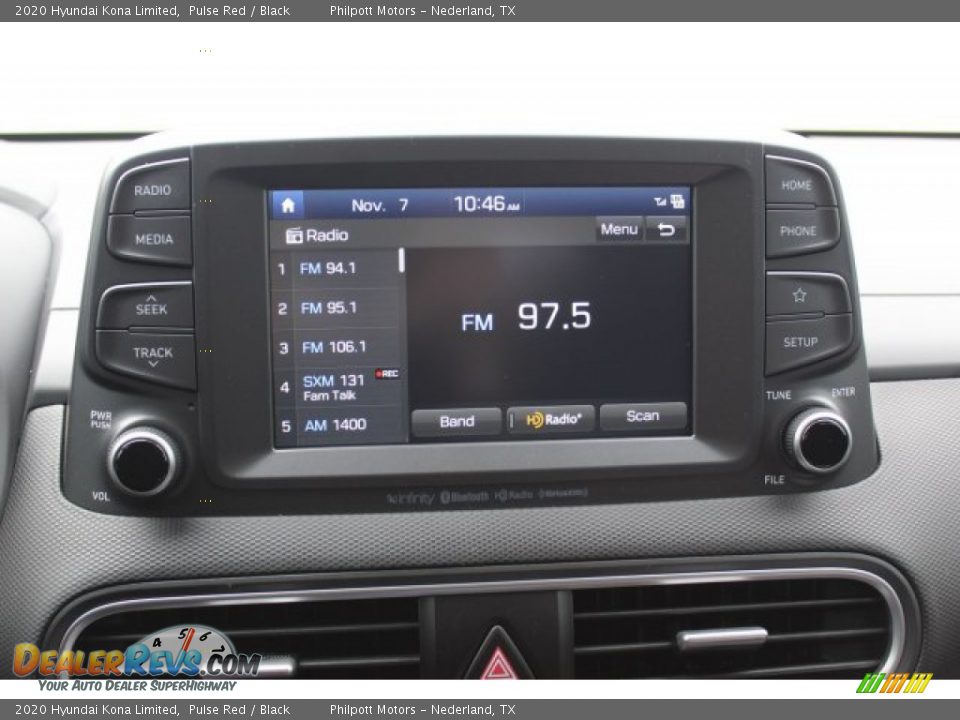 2020 Hyundai Kona Limited Pulse Red / Black Photo #16