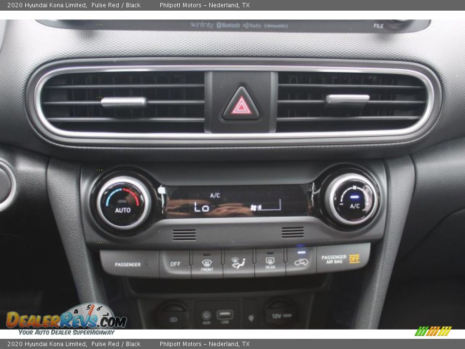 2020 Hyundai Kona Limited Pulse Red / Black Photo #17