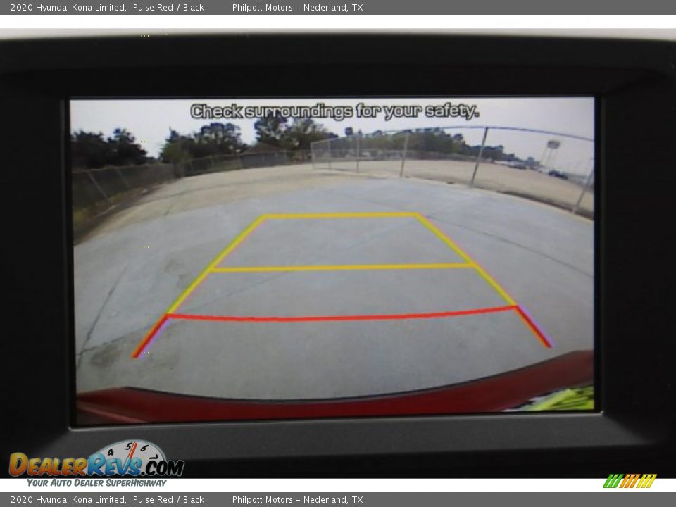 2020 Hyundai Kona Limited Pulse Red / Black Photo #19