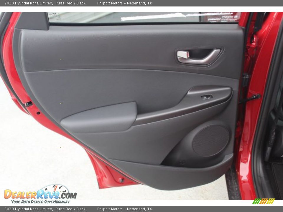 2020 Hyundai Kona Limited Pulse Red / Black Photo #20