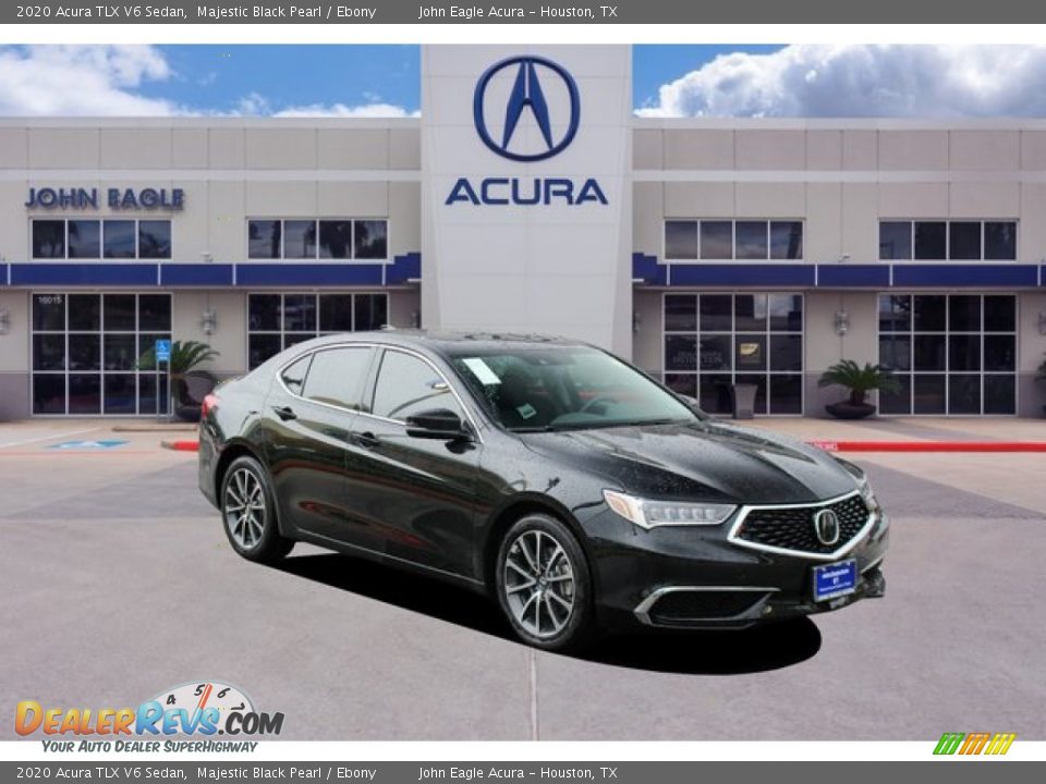 2020 Acura TLX V6 Sedan Majestic Black Pearl / Ebony Photo #1