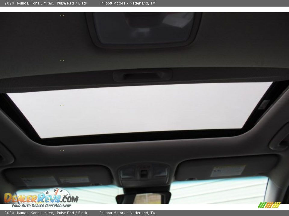 2020 Hyundai Kona Limited Pulse Red / Black Photo #24