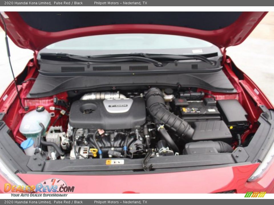 2020 Hyundai Kona Limited Pulse Red / Black Photo #26
