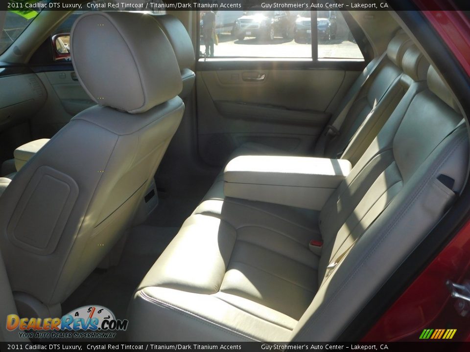 2011 Cadillac DTS Luxury Crystal Red Tintcoat / Titanium/Dark Titanium Accents Photo #9