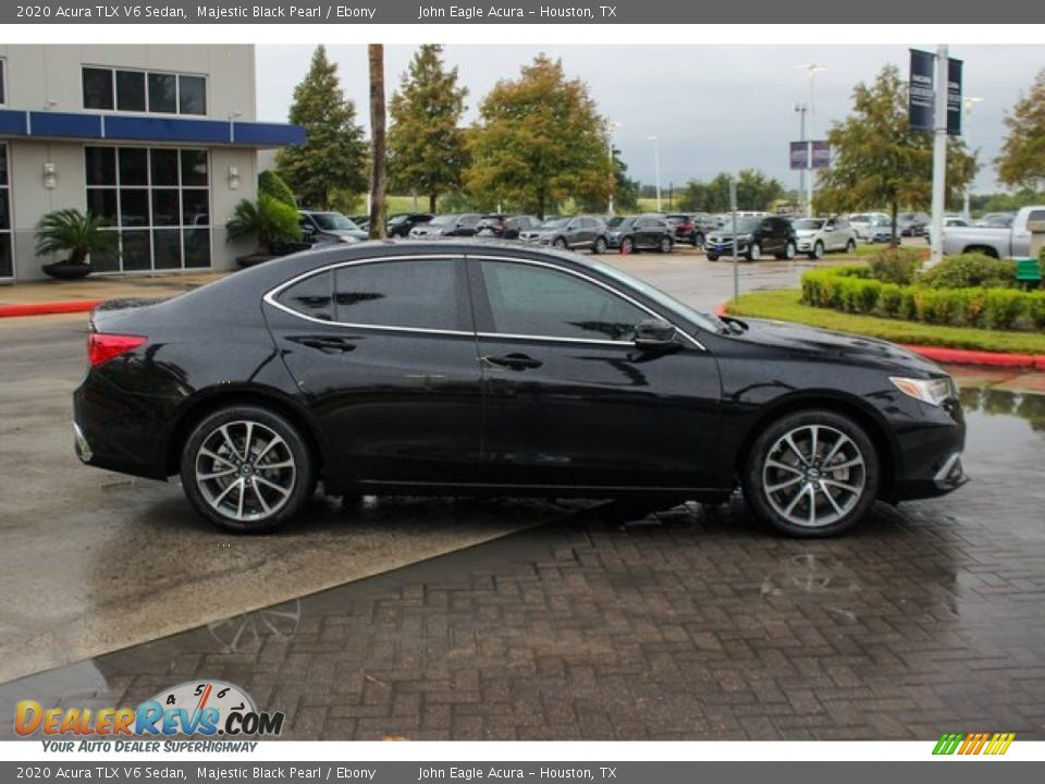 2020 Acura TLX V6 Sedan Majestic Black Pearl / Ebony Photo #8