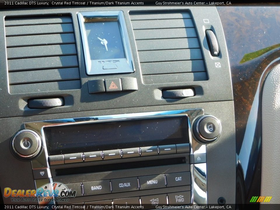 2011 Cadillac DTS Luxury Crystal Red Tintcoat / Titanium/Dark Titanium Accents Photo #13