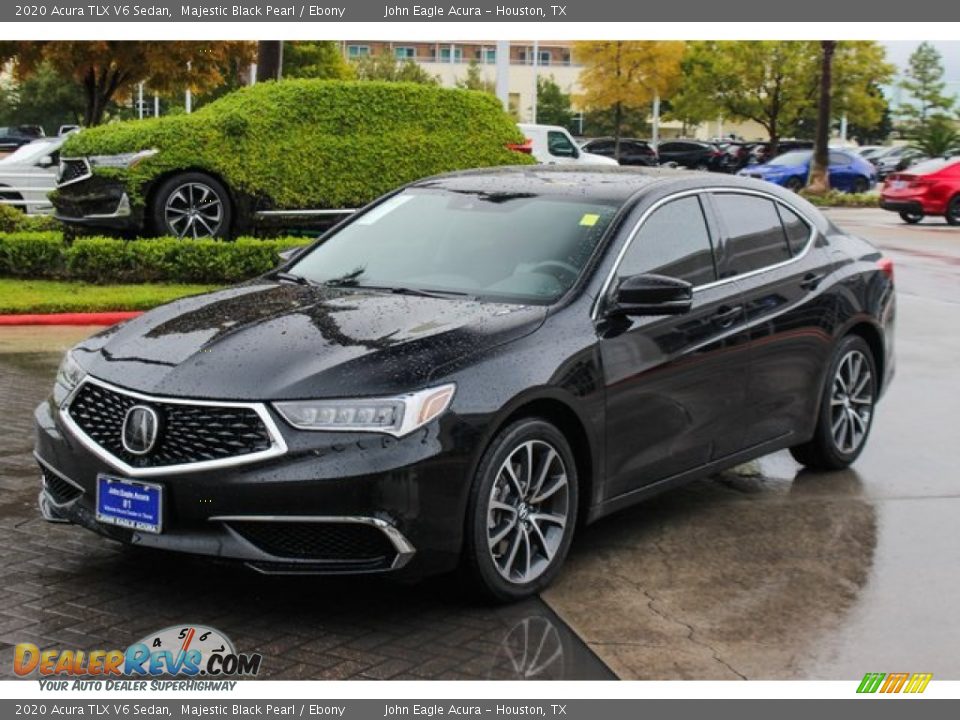 2020 Acura TLX V6 Sedan Majestic Black Pearl / Ebony Photo #3